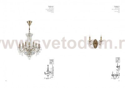 Люстра подвесная Lightstar 700161 Classic