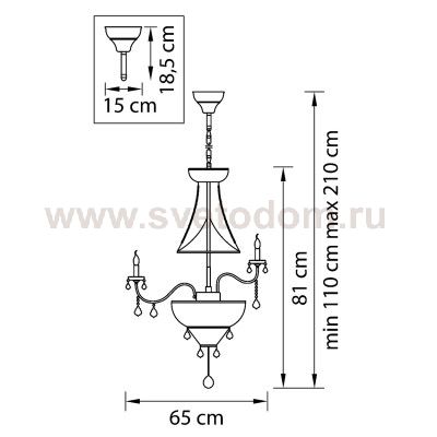 Люстра подвесная Lightstar 700164 Classic