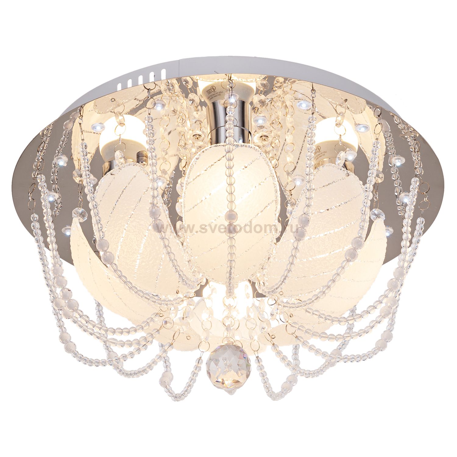 Светильник ЭкономСвет 70017/4CR RC WTLED