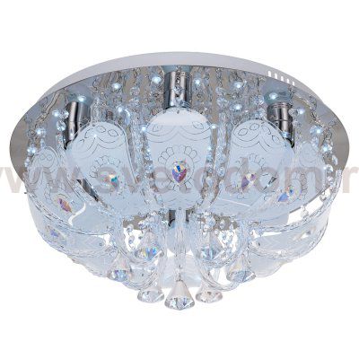 Потолочный светильник Экономсвет 70018/6CR RC WTLED