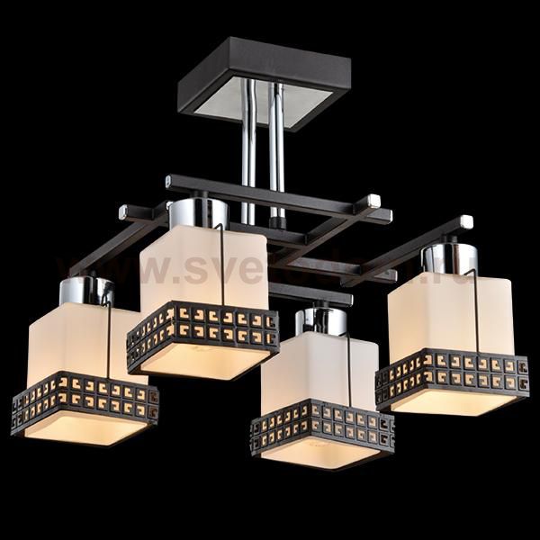 Светильник Eurosvet 70019/4 хром/венге