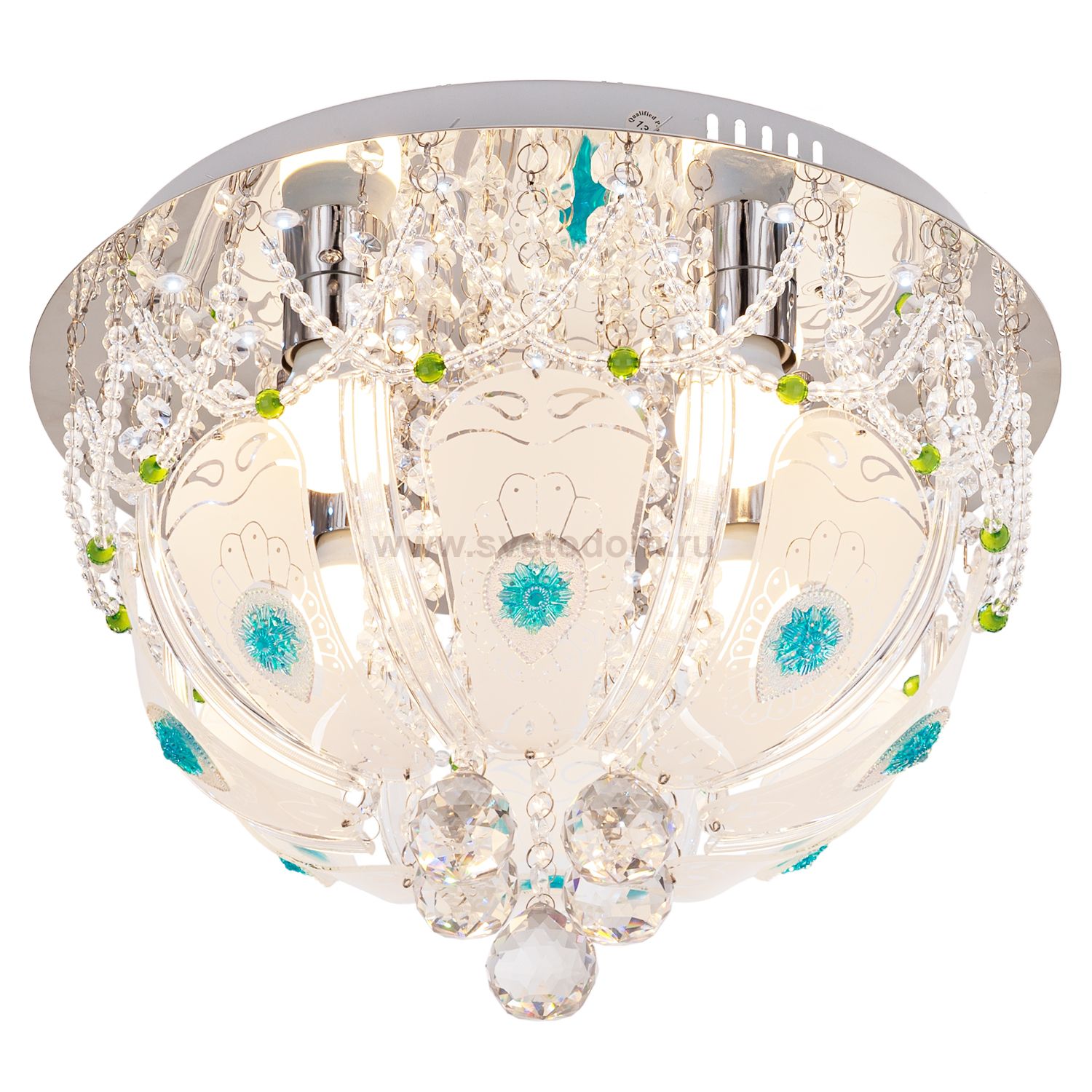 Светильник ЭкономСвет 70021/4CR RC WTLED