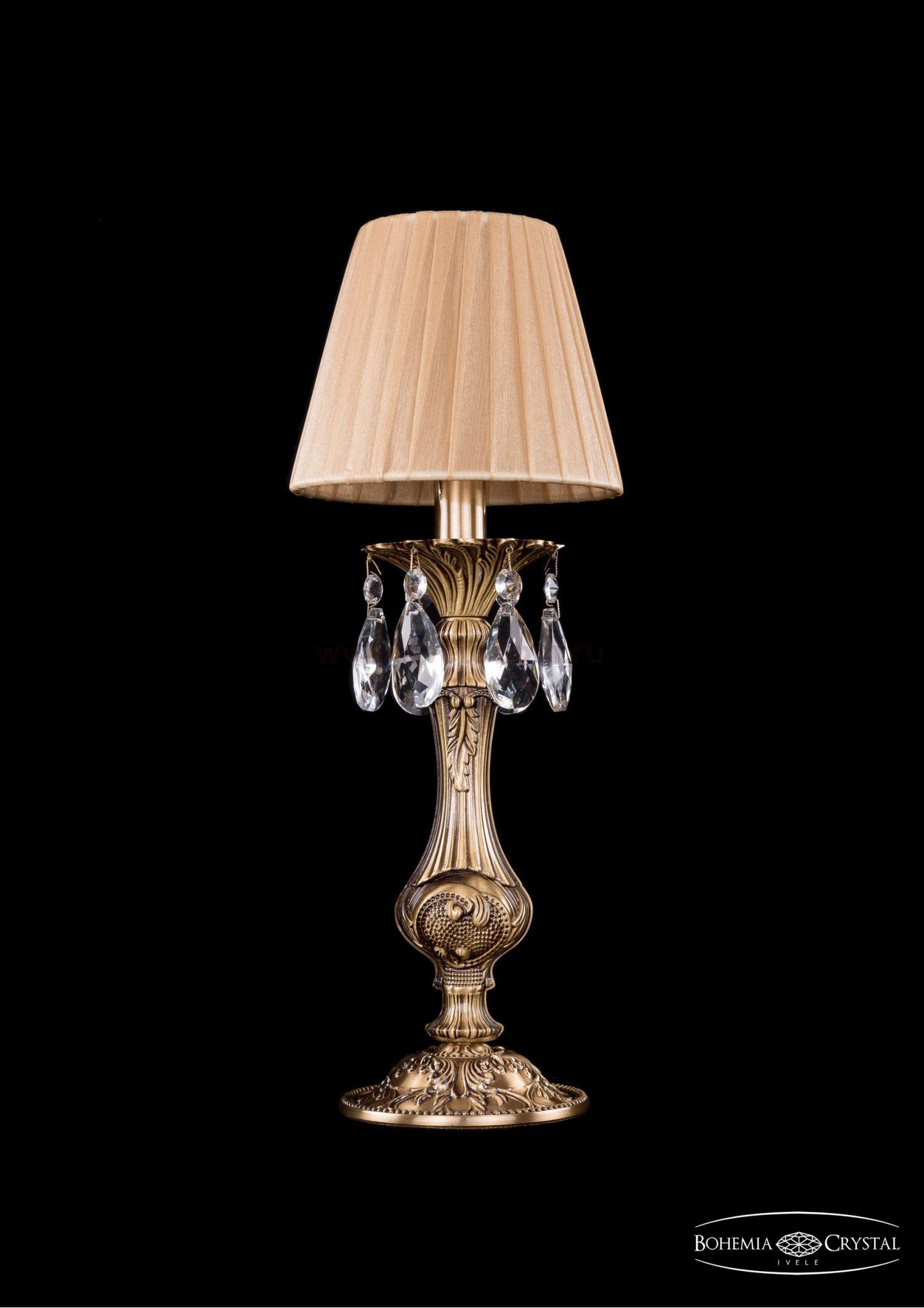 Лампа настольная Bohemia Ivele 7003/1-33/FP/SH37-160