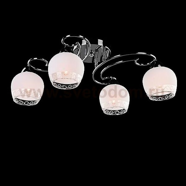 Светильник Eurosvet 70032/4 чёрный жемчуг