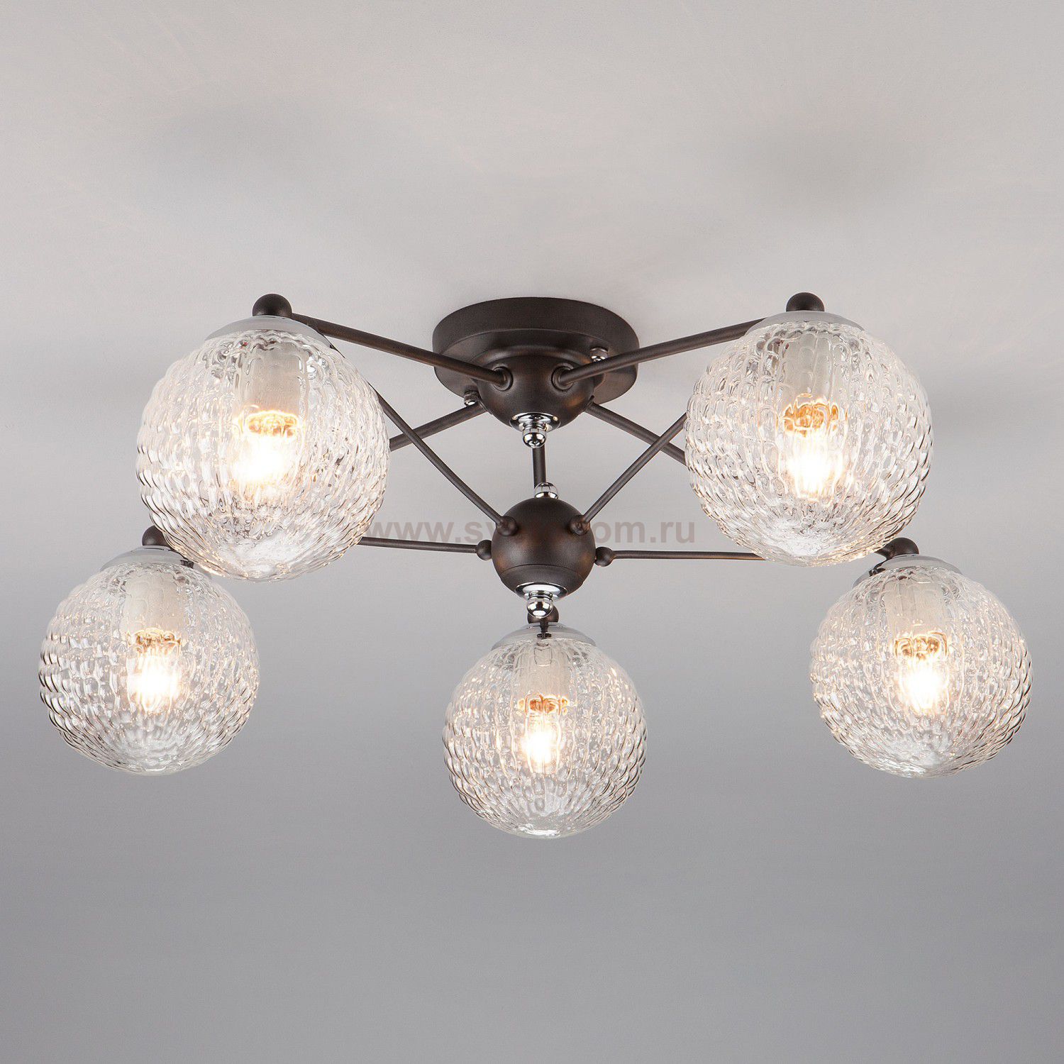 Светильник Eurosvet 70077/5 графит