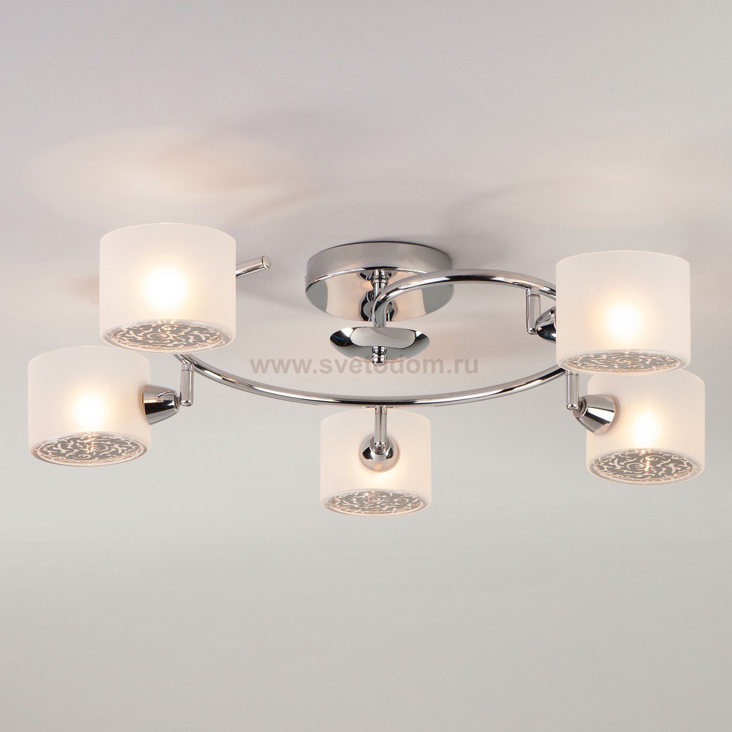 Светильник Eurosvet 70088/5 хром