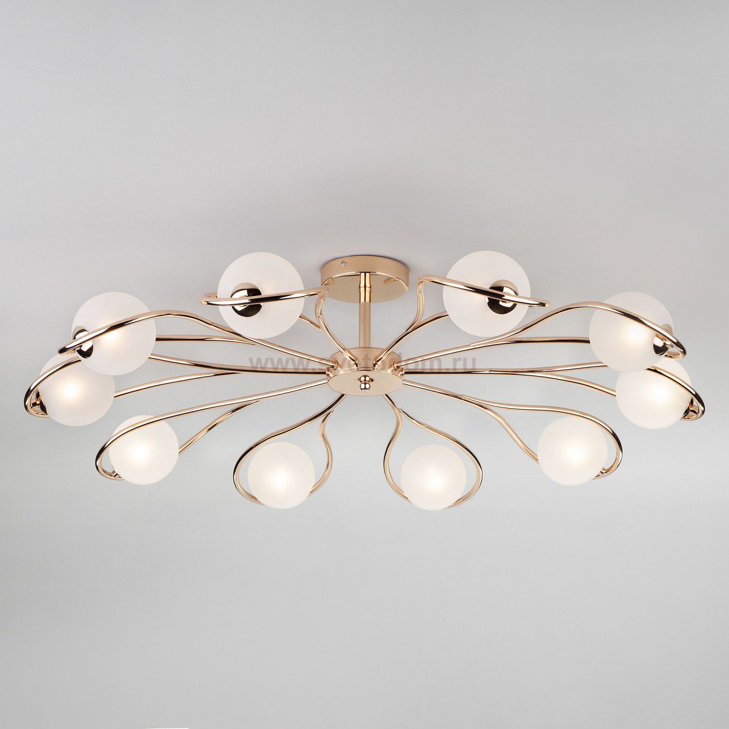 Люстра Eurosvet 70089/10 золото