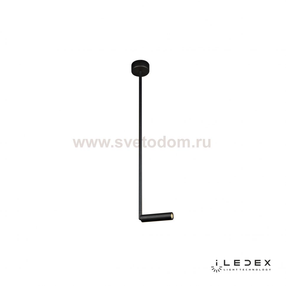 Потолочный светильник iLedex Telescope 7009/1РS 3W BK 4000K Матовый черный