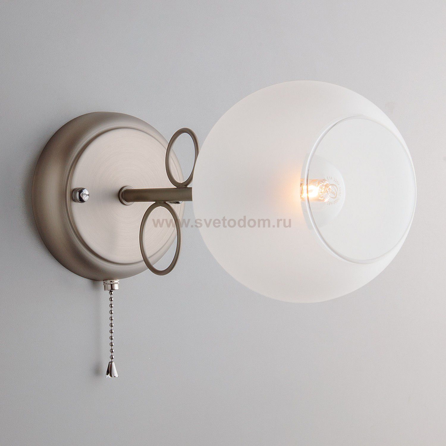 Светильник Eurosvet 70095/1 сатин-никель