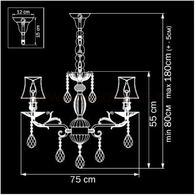 Люстра подвесная Lightstar 701081 Fiocco