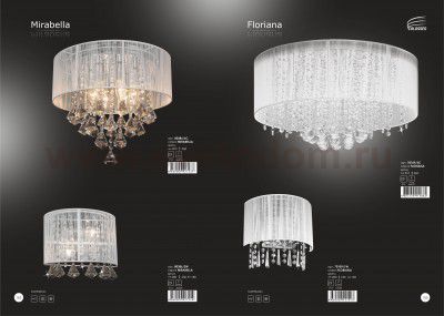 Светильник бра Colosseo 70109/1W Floriana белый