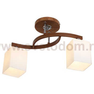 Светильник ЭкономСвет 7014/2WENGUE+CR WT