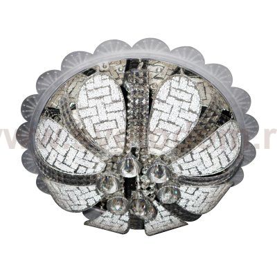 Люстра круглая Экономсвет 70146/4CR WT RC RGBLED