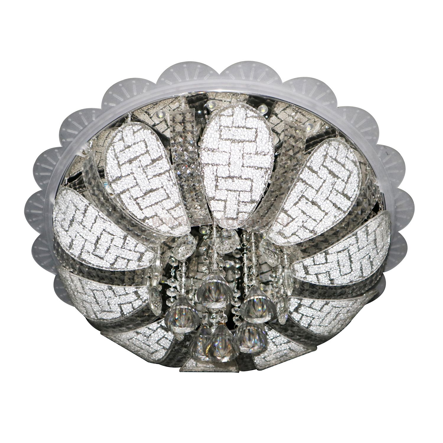 Потолочный светильник 70146/5CR WT RC RGBLED Экономсвет