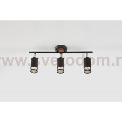 Светильник настенно-потолочный спот Rivoli Lili 7020-703 3 * GU10 25 Вт поворотный с выключателем