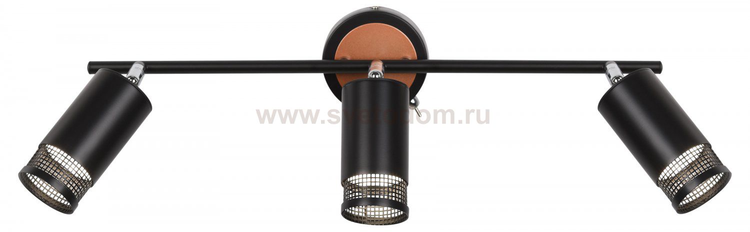 Светильник настенно-потолочный спот Rivoli Lili 7020-703 3 * GU10 25 Вт поворотный с выключателем