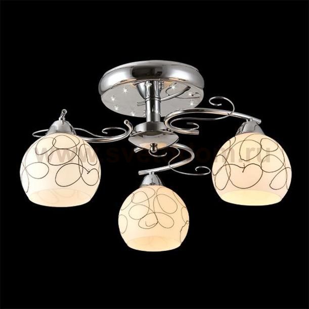 Светильник Eurosvet 70204/3 хром/белый