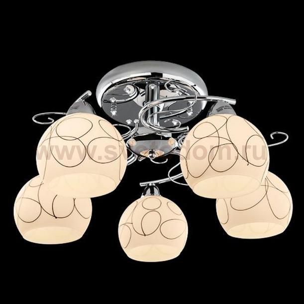 Светильник Eurosvet 70204/5 хром/белый