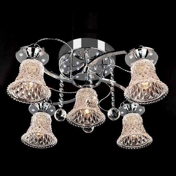 Светильник Eurosvet 70209/5 хром/белый