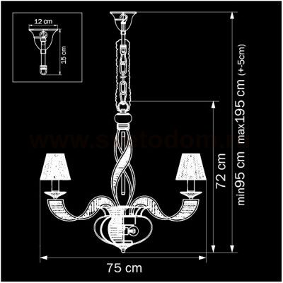 Люстра подвесная Lightstar 702104 Alveare
