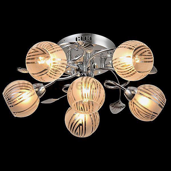 Светильник Eurosvet 70215/6 хром/белый