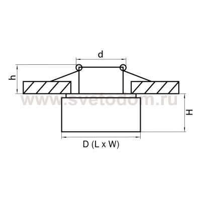 Светильник точечный встраиваемый диодный Lightstar 70242 Artico