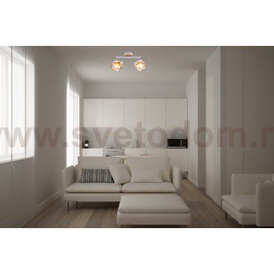 Светильник настенно-потолочный спот Rivoli Kalisto 7025-702 2 х E14 40 Вт поворотный