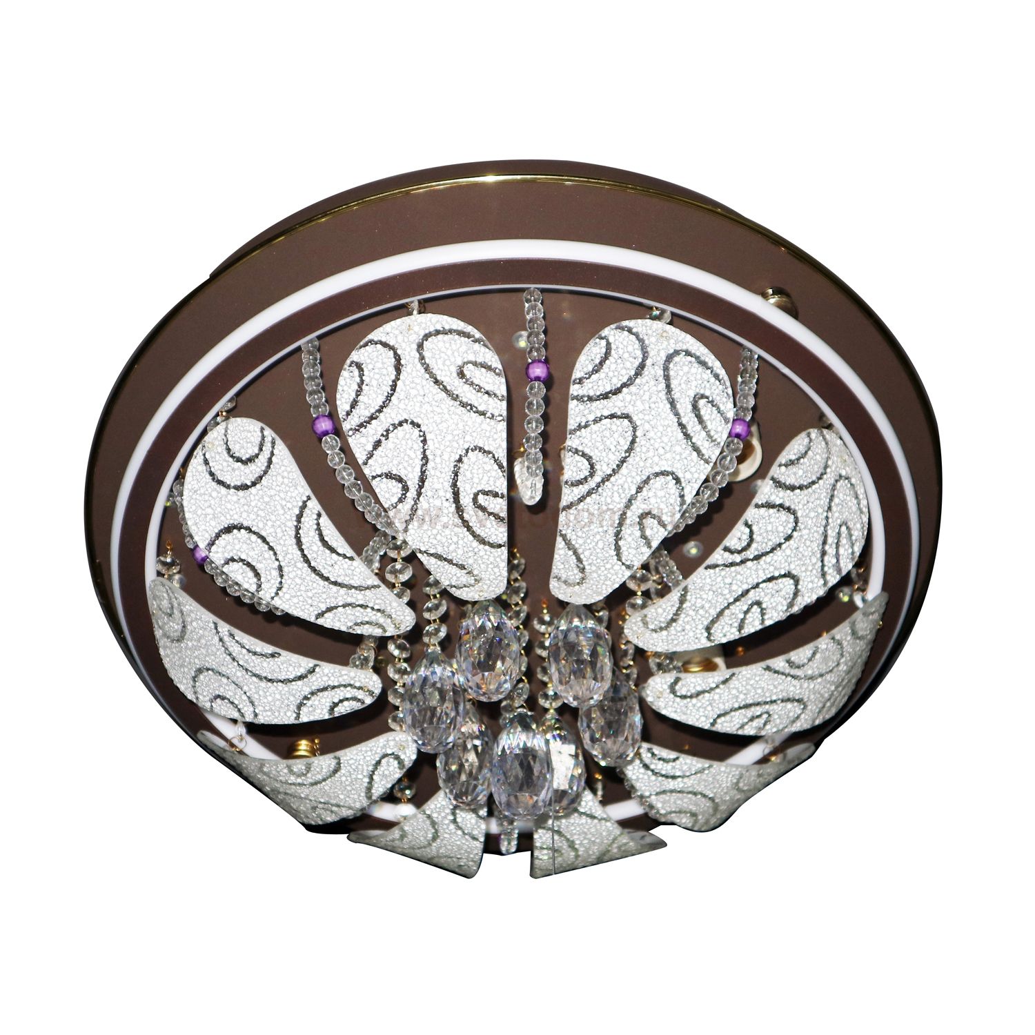 Люстра круглая Экономсвет 70251/5CF WT RC WTLED