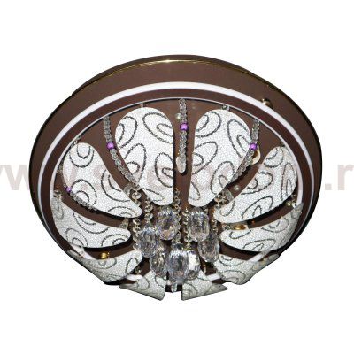 Люстра круглая Экономсвет 70251/5CF WT RC WTLED