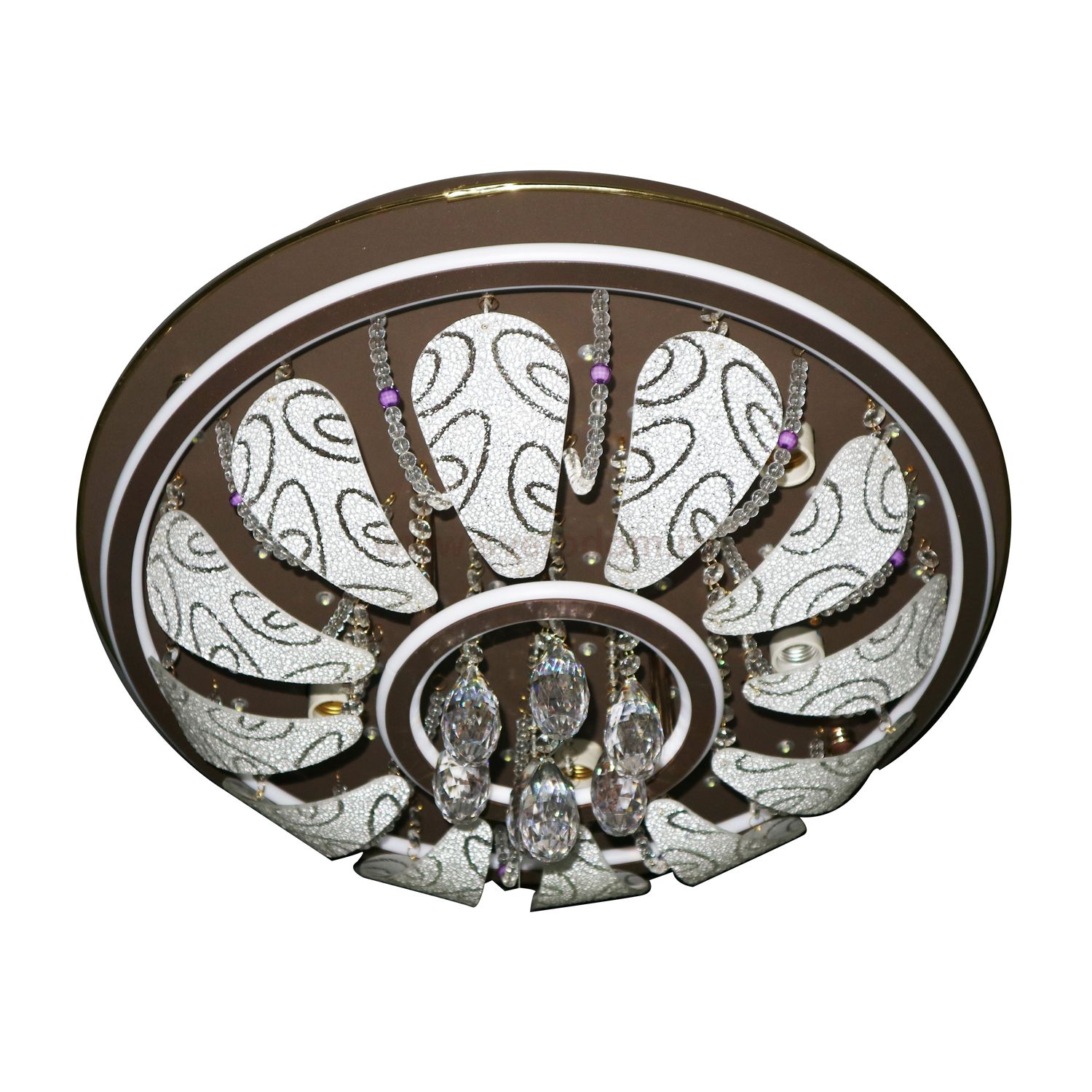 Люстра круглая Экономсвет 70251/6CF WT RC WTLED