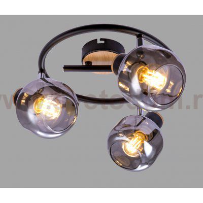 Светильник настенно-потолочный спот Rivoli Dorkas 7026-733 3 х E14 40 Вт поворотный