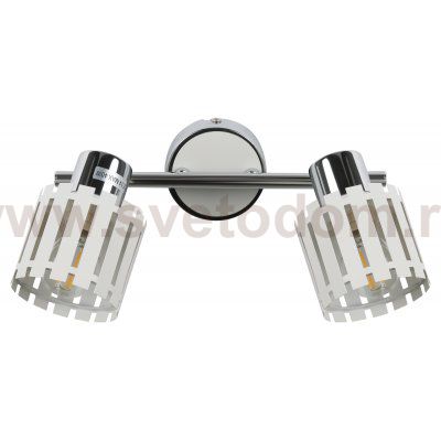 Светильник настенно-потолочный спот Rivoli Liese 7027-702 2 x E14 40 Вт поворотный