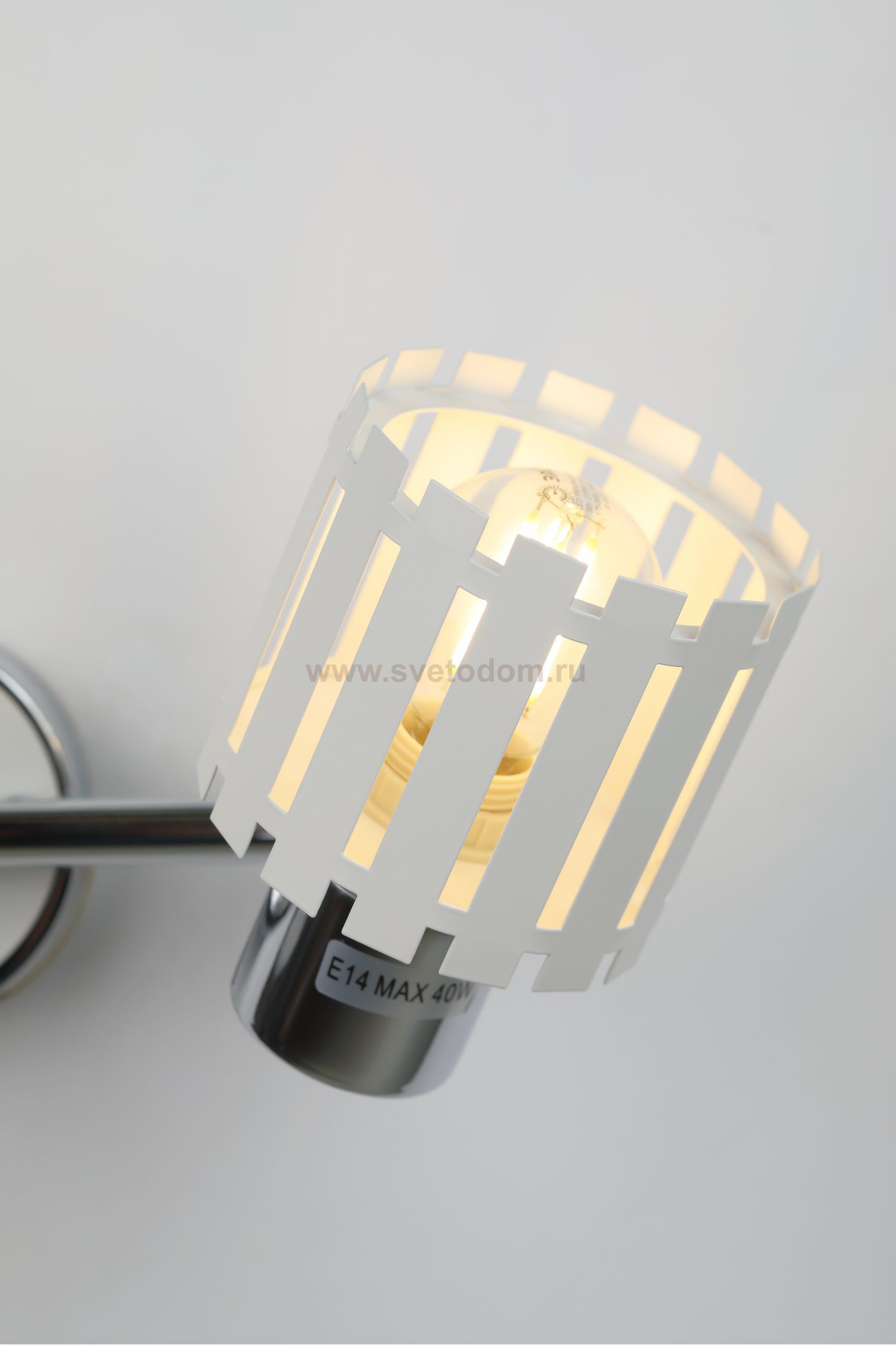 Светильник настенно-потолочный спот Rivoli Liese 7027-702 2 x E14 40 Вт поворотный