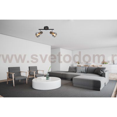 Светильник настенно-потолочный спот Rivoli Pavla 7028-702 2 х E14 40 Вт поворотный