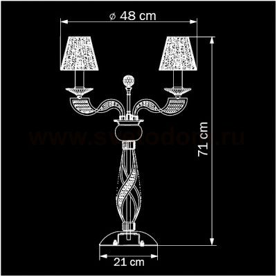 Настольная лампа Lightstar 702932 Alveare