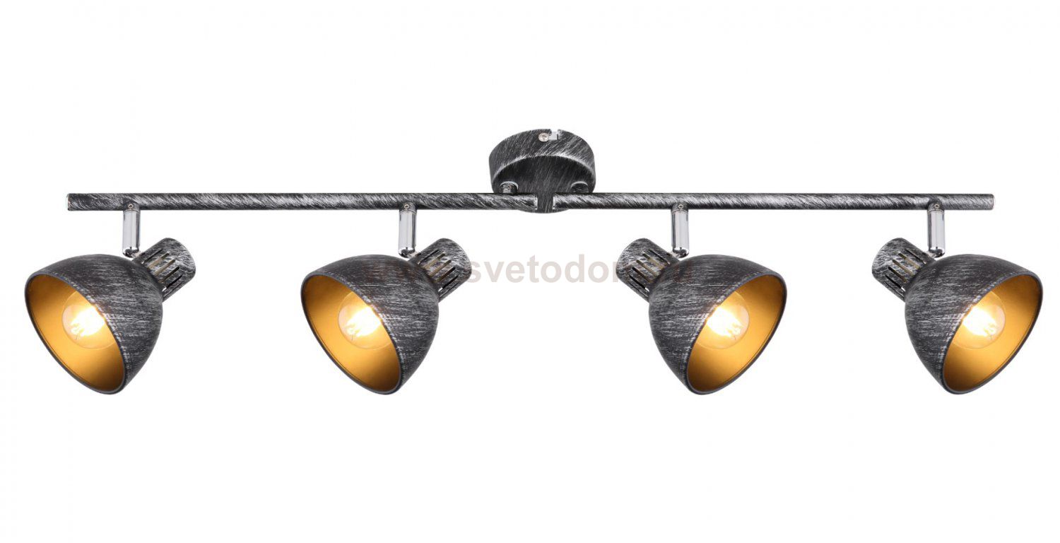 Светильник настенно-потолочный спот Rivoli Eho 7031-704 4 х E14 40 Вт поворотный