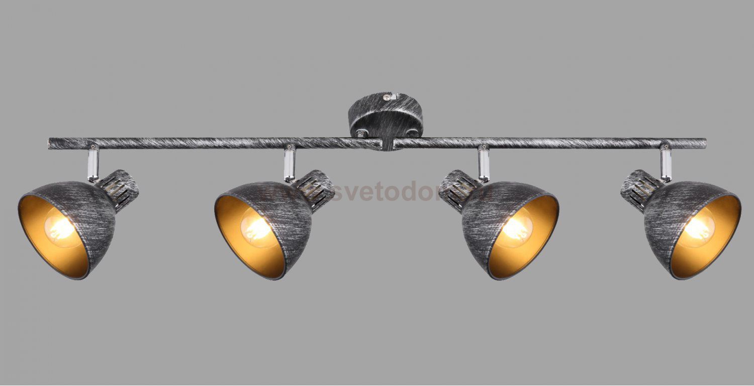 Светильник настенно-потолочный спот Rivoli Eho 7031-704 4 х E14 40 Вт поворотный