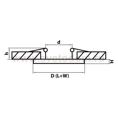 Светильник точечный встраиваемый диодный Lightstar 70312 Speccio
