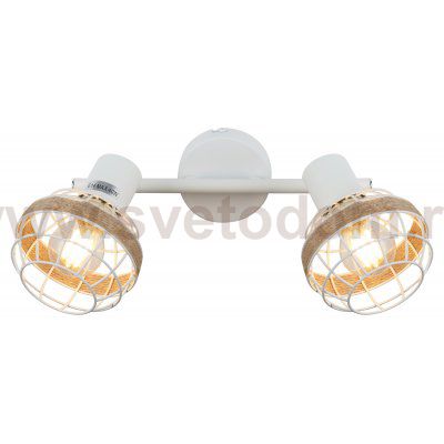 Светильник настенно-потолочный спот Rivoli Anselma 7034-702 2 x E14 40 Вт поворотный
