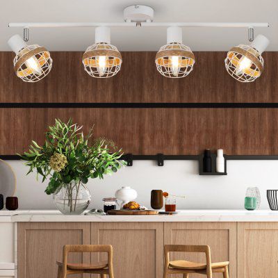 Светильник настенно-потолочный спот Rivoli Anselma 7034-704 4 x E14 40 Вт поворотный