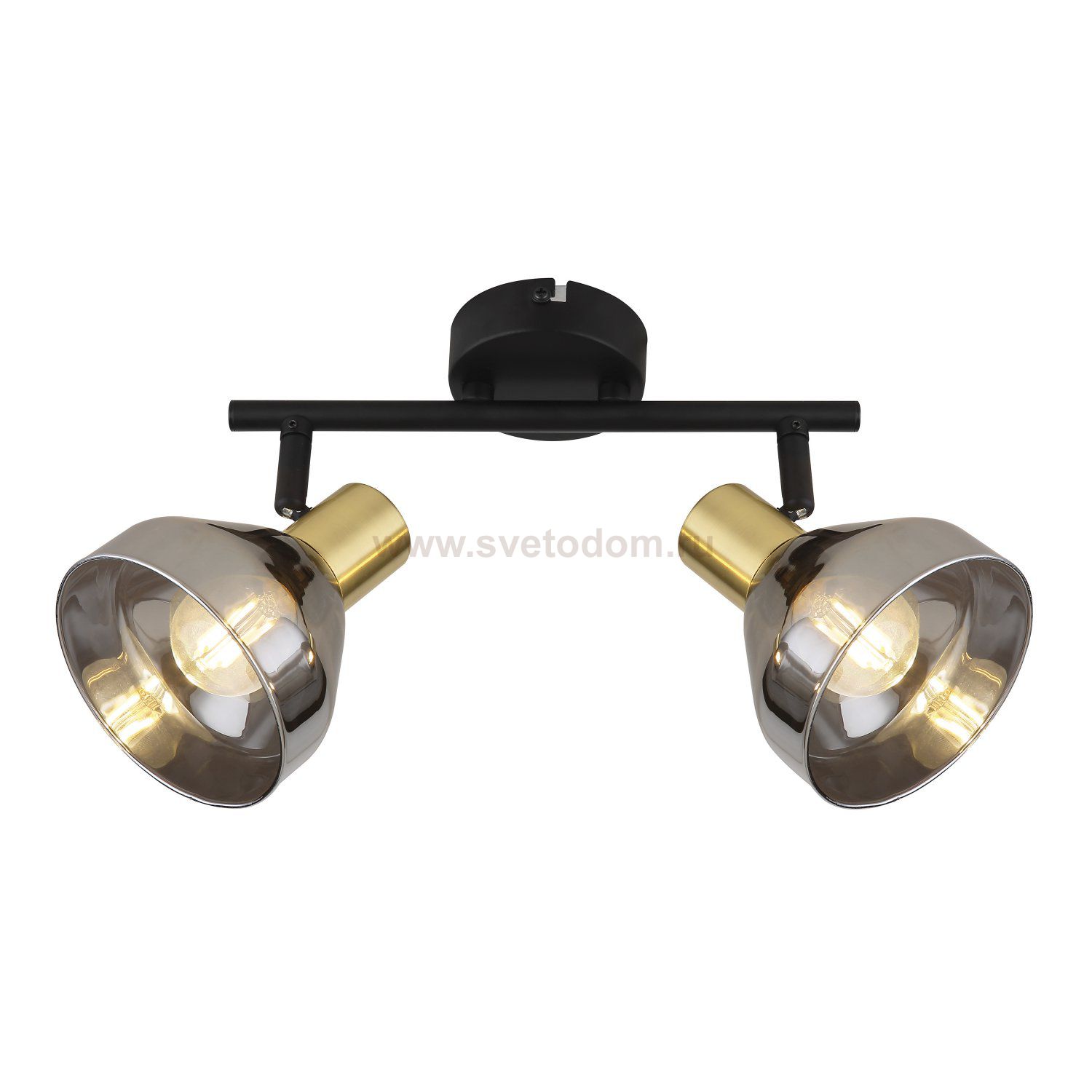 Светильник настенно-потолочный спот Rivoli Kinge 7036-702 2 х E14 40 Вт поворотный