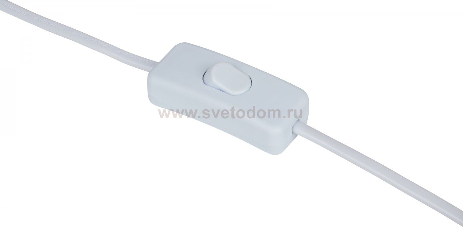 Настольная лампа Rivoli Nadine 7042-502 1 * Е14 40 Вт керамика белая с абажуром