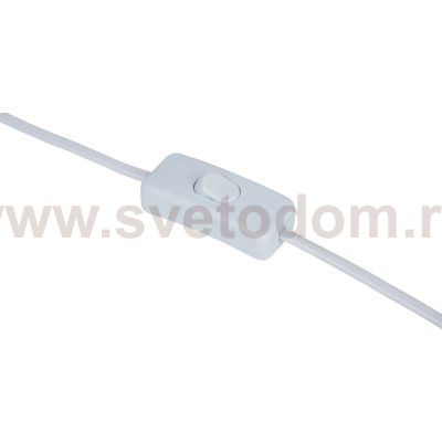 Настольная лампа Rivoli Nadine 7042-502 1 * Е14 40 Вт керамика белая с абажуром