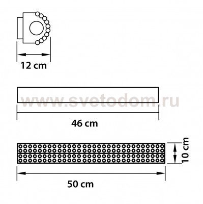 Светильник настенный Lightstar 704642 Monile
