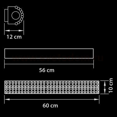 Светильник настенно-потолочный Lightstar 704652 Monile