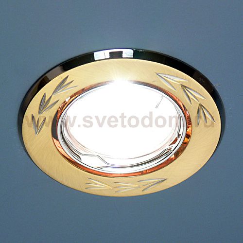 Светильник Elektrostandard 704A CZ SG-N сатин золото/никель