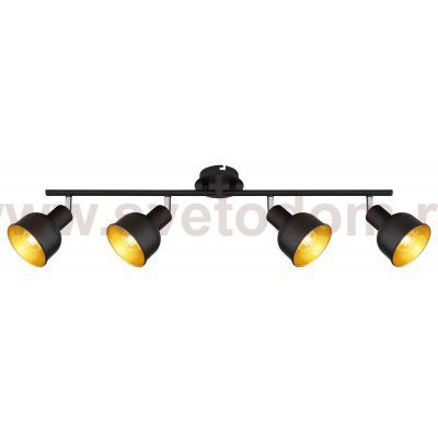 Светильник настенно-потолочный спот Rivoli Jessica 7050-704 4 х Е14 40 Вт поворотный