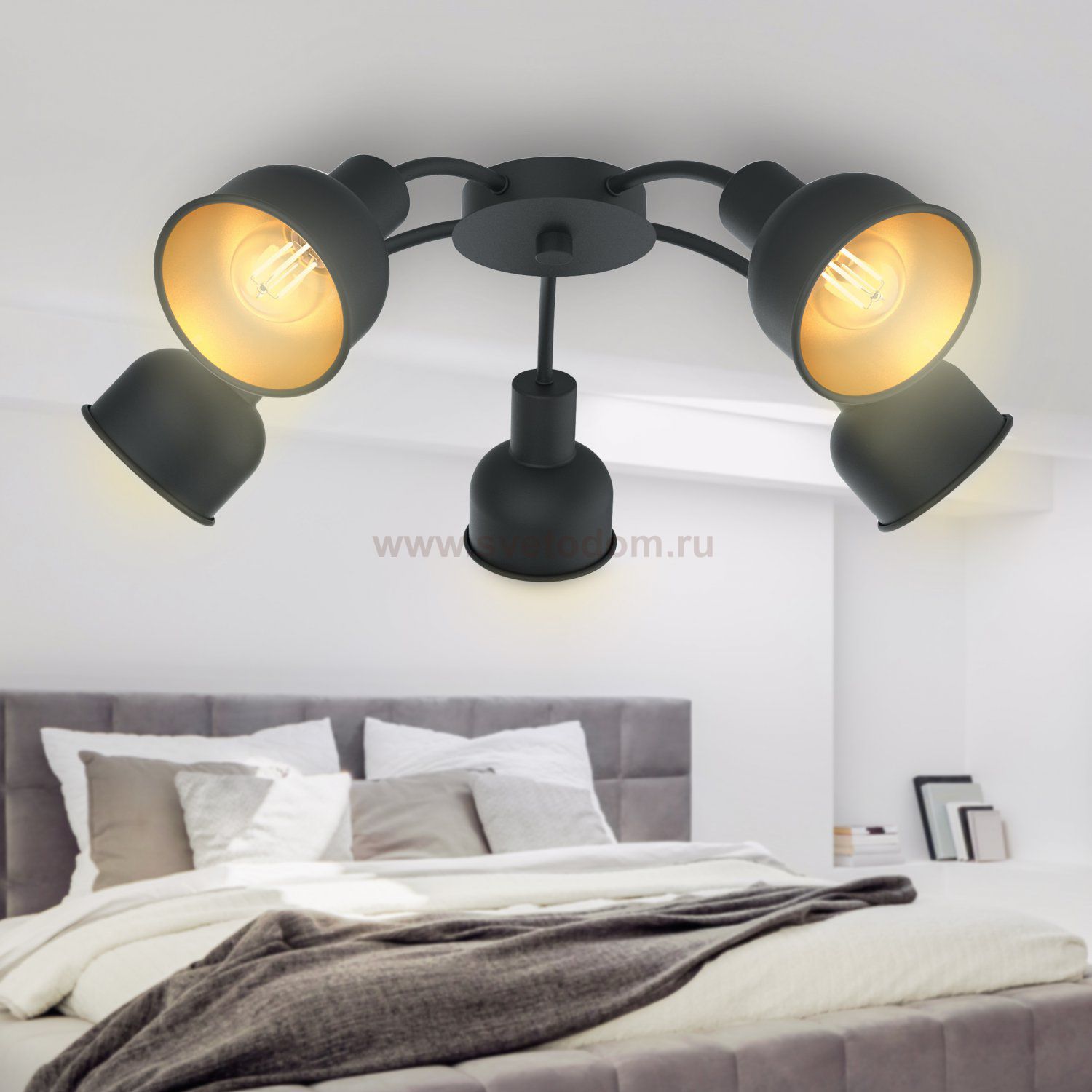 Люстра Rivoli Jessica 7050-735 5 х Е14 40 Вт