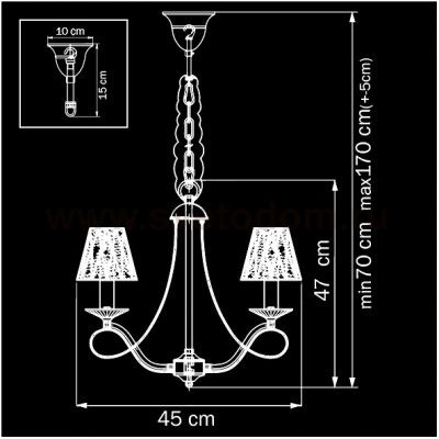 Люстра подвесная Lightstar 705034 Riccio
