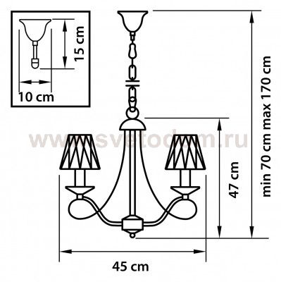 Люстра подвесная Lightstar 705032 Riccio